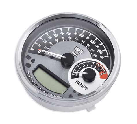 Electronic Speedometer Dash Kit - DS-373720 Drag Specialties 168. . Harley davidson speedometer kit